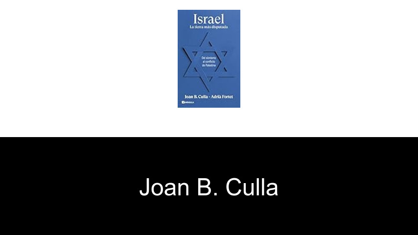 libros de Joan B. Culla