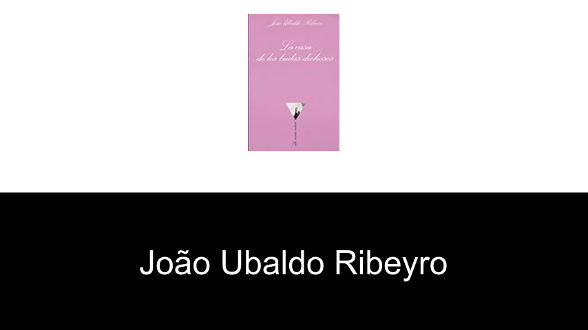 libros de João Ubaldo Ribeyro