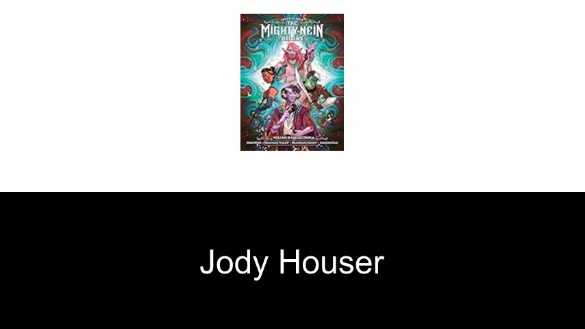 libros de Jody Houser