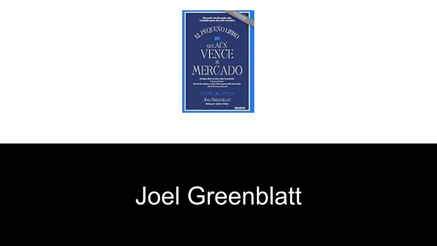 libros de Joel Greenblatt