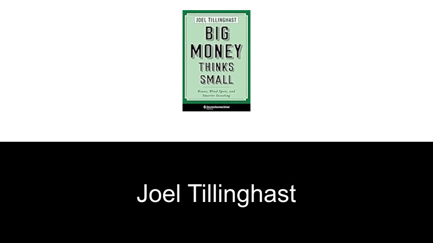 libros de Joel Tillinghast