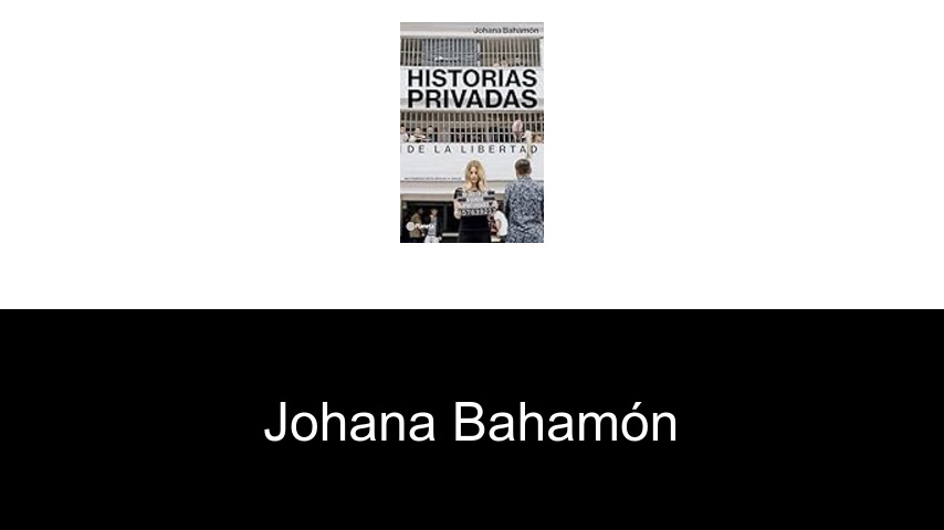 libros de Johana Bahamón