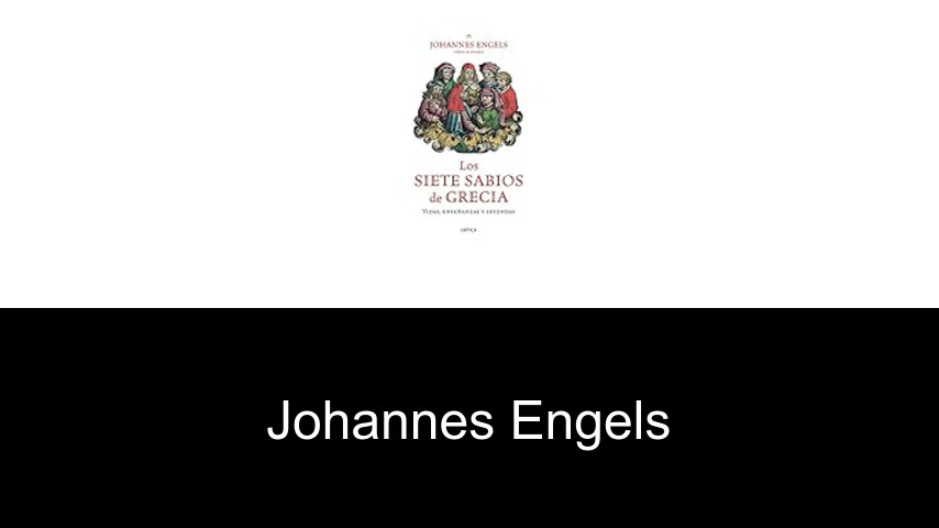 libros de Johannes Engels