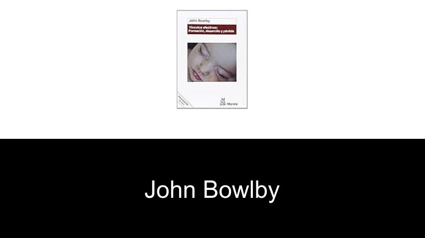 libros de John Bowlby