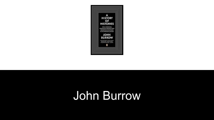 libros de John Burrow