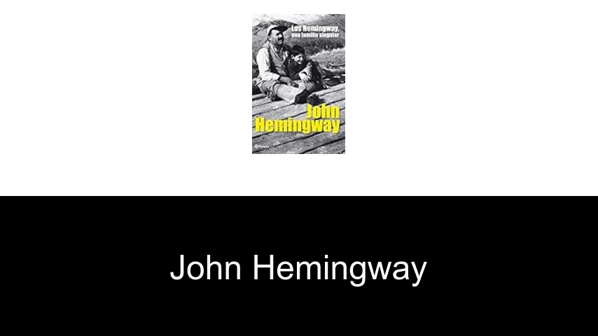 libros de John Hemingway