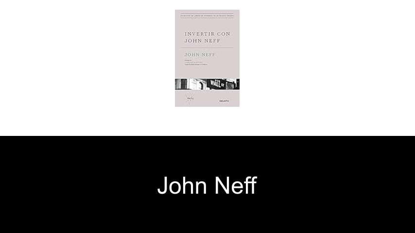 libros de John Neff