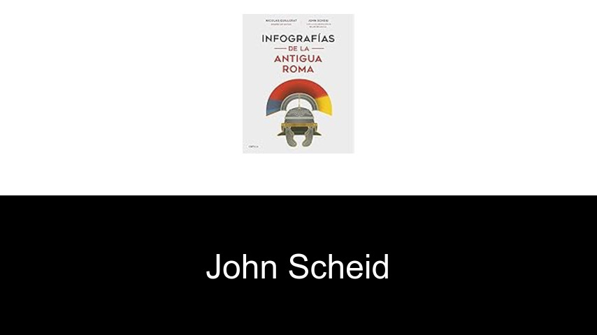 libros de John Scheid