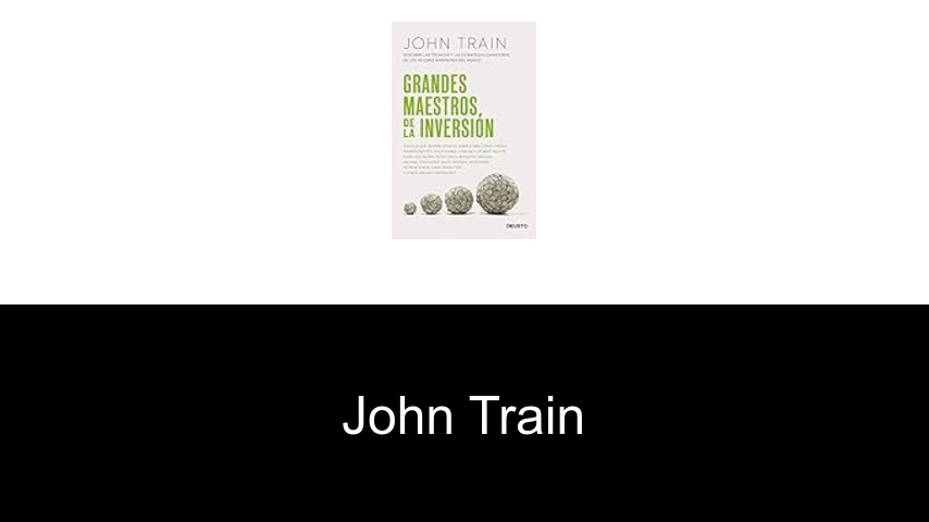 libros de John Train