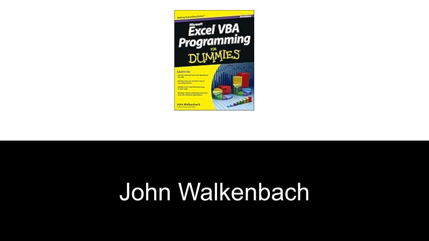libros de John Walkenbach