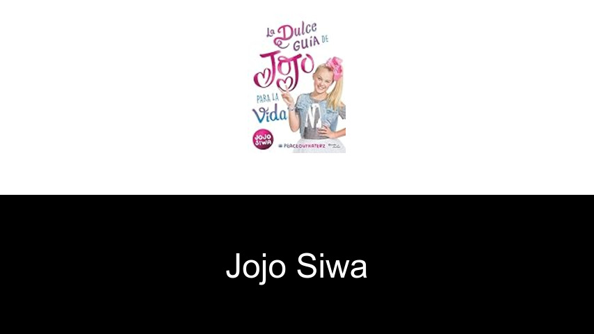 libros de Jojo Siwa