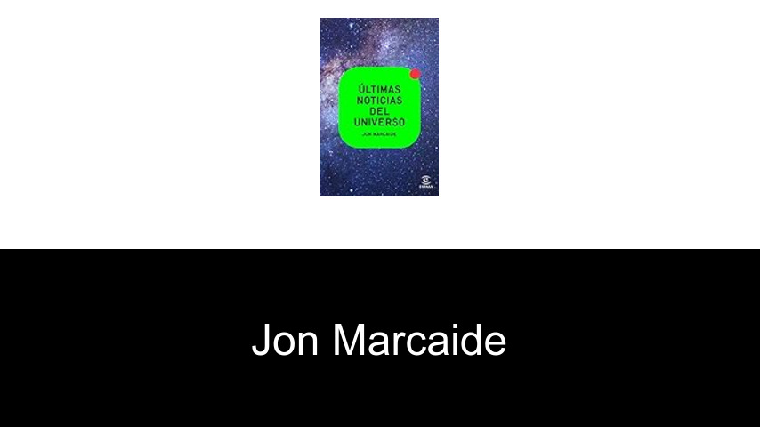 libros de Jon Marcaide