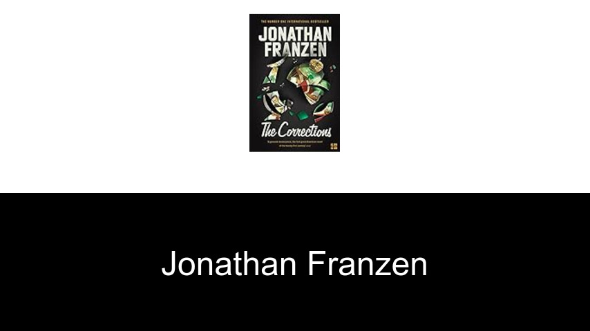 libros de Jonathan Franzen