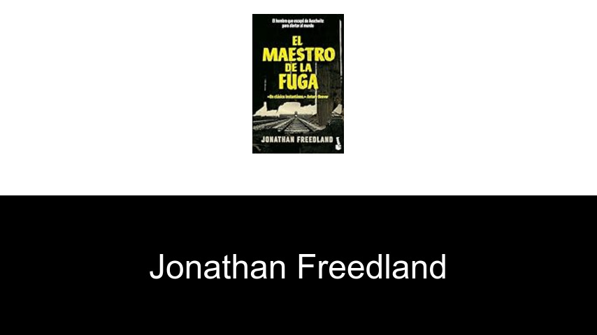 libros de Jonathan Freedland