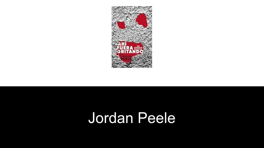 libros de Jordan Peele