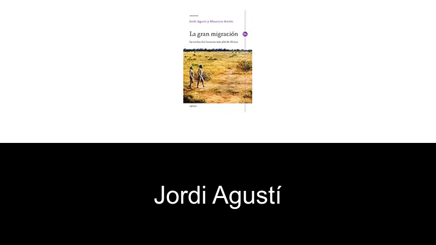 libros de Jordi Agustí