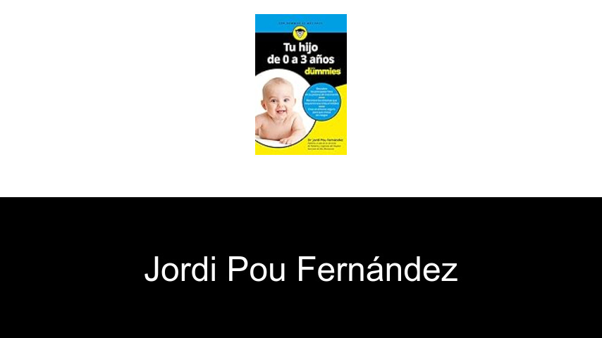 libros de Jordi Pou Fernández
