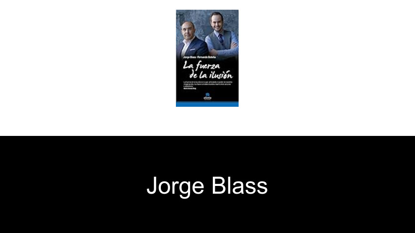 libros de Jorge Blass