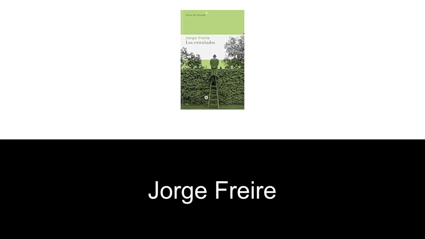 libros de Jorge Freire