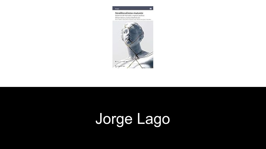 libros de Jorge Lago