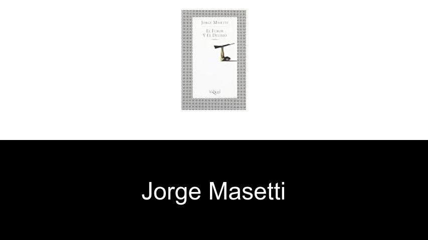 libros de Jorge Masetti