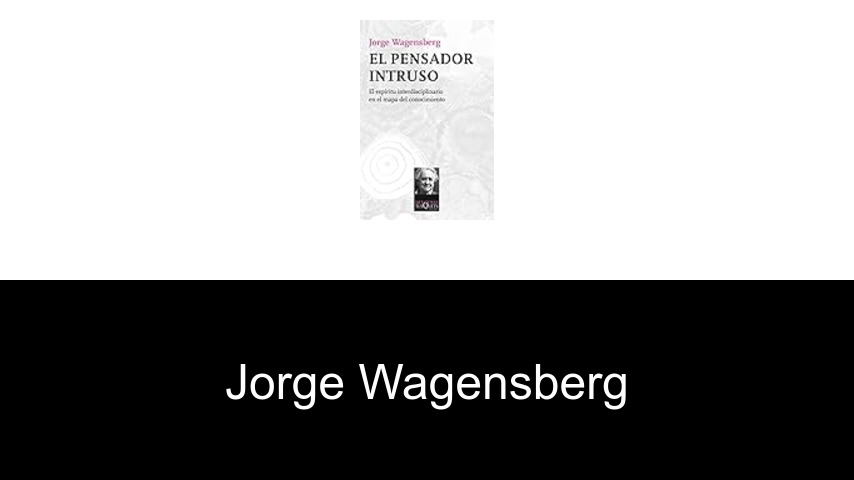 libros de Jorge Wagensberg