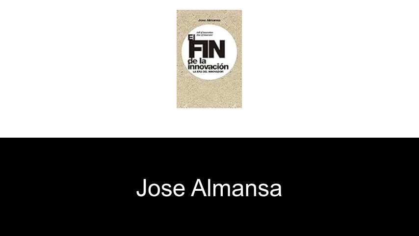 libros de Jose Almansa