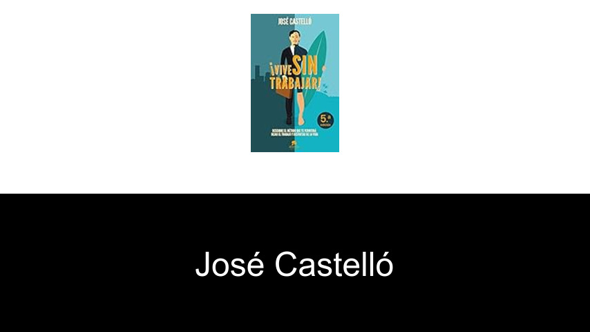 libros de José Castelló