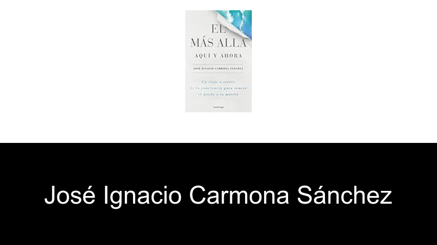 libros de José Ignacio Carmona Sánchez
