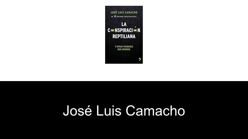 libros de José Luis Camacho