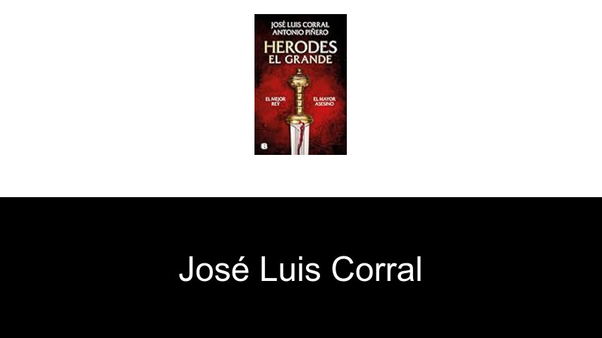 libros de José Luis Corral