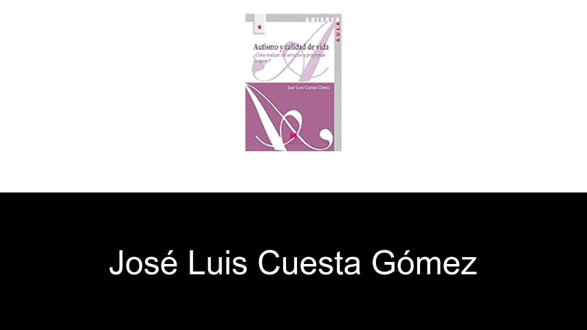 libros de José Luis Cuesta Gómez