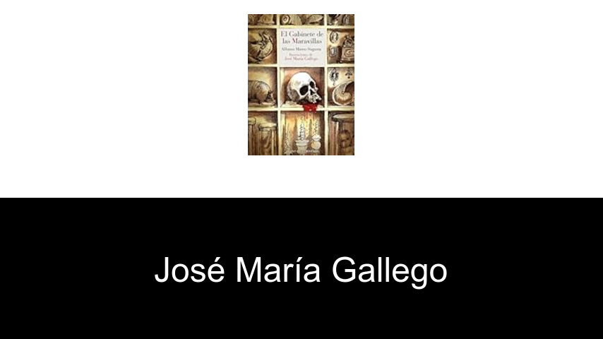 libros de José María Gallego