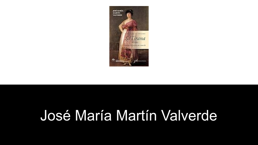libros de José María Martín Valverde