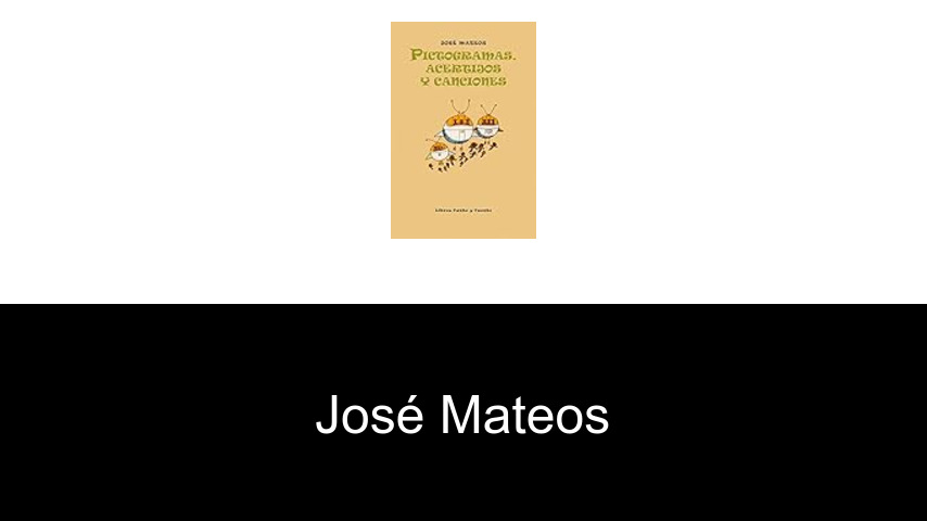 libros de José Mateos