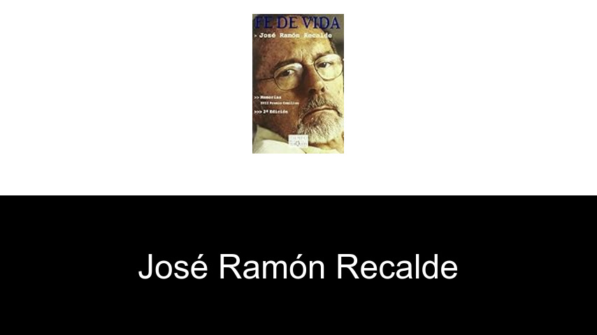 libros de José Ramón Recalde