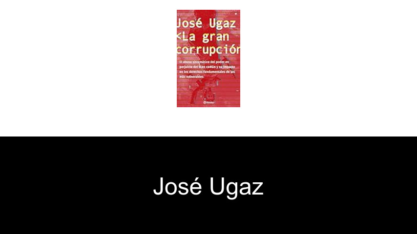 libros de José Ugaz