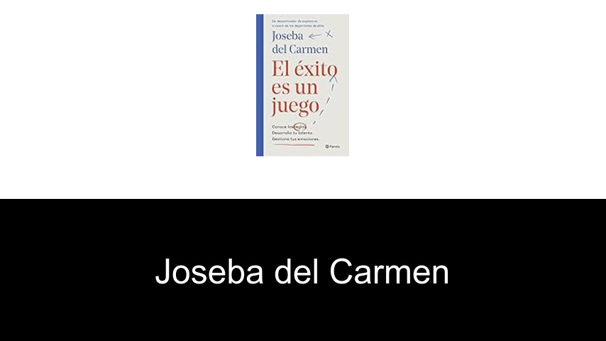 libros de Joseba del Carmen