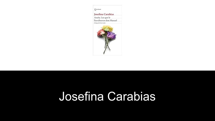 libros de Josefina Carabias
