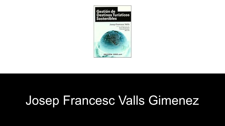 libros de Josep Francesc Valls Gimenez