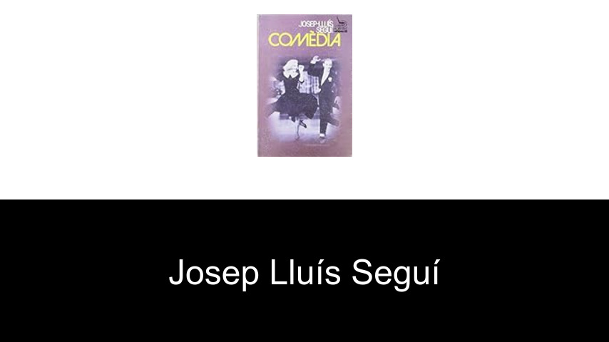 libros de Josep Lluís Seguí