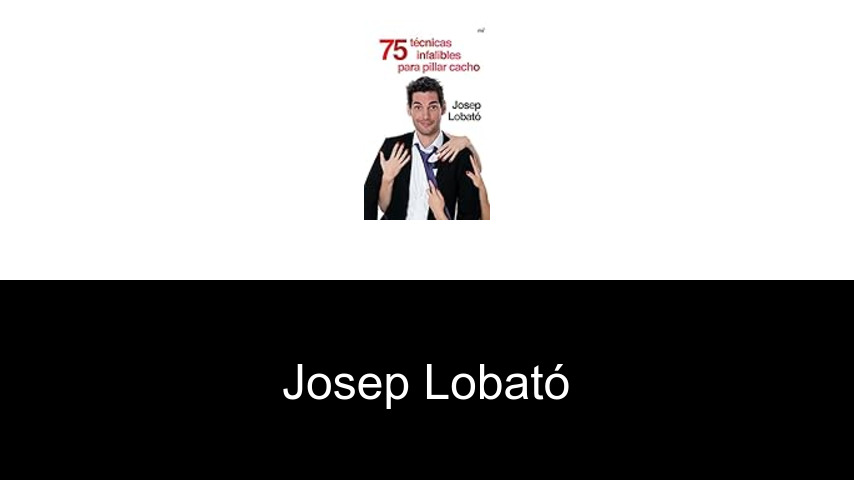 libros de Josep Lobató