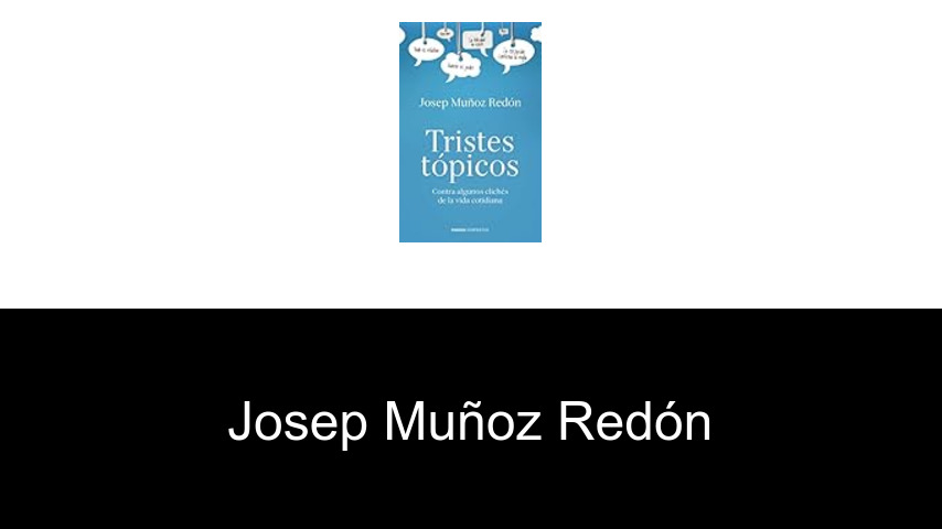 libros de Josep Muñoz Redón