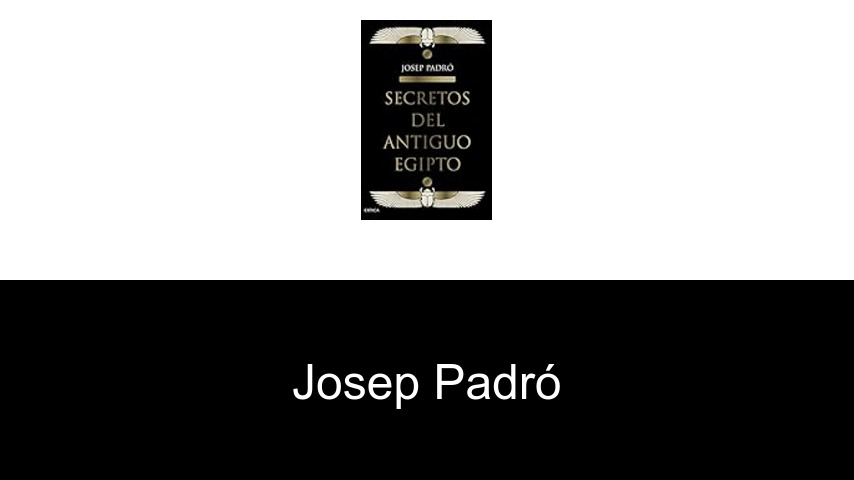 libros de Josep Padró