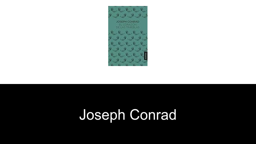 libros de Joseph Conrad