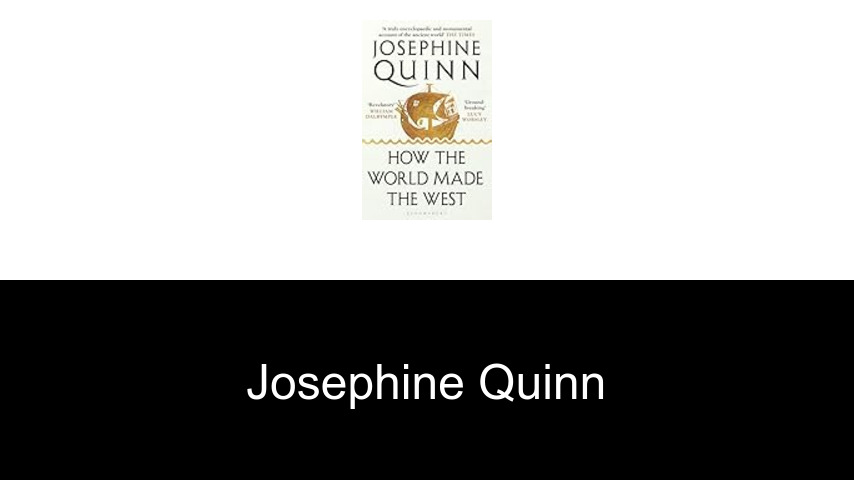 libros de Josephine Quinn