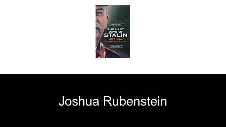 libros de Joshua Rubenstein