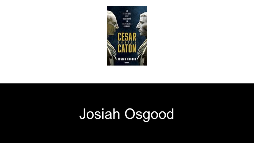 libros de Josiah Osgood