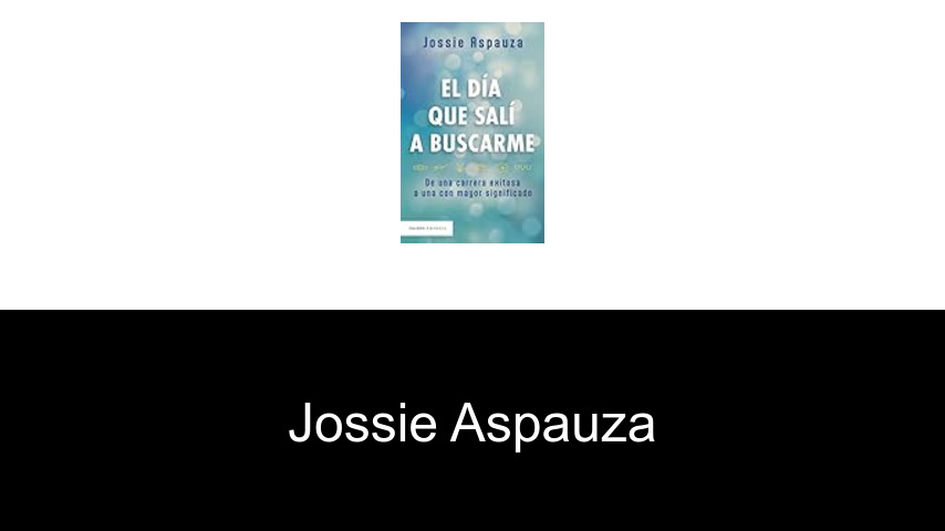 libros de Jossie Aspauza