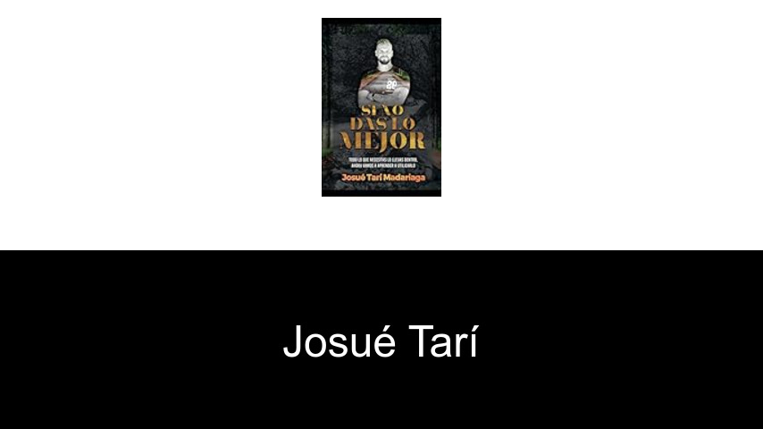 libros de Josué Tarí